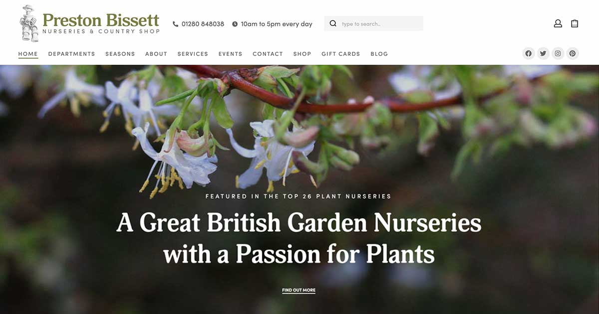 Preston Bissett Nursery & Country Shop
