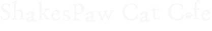Shakespaw Cat Cafe logo